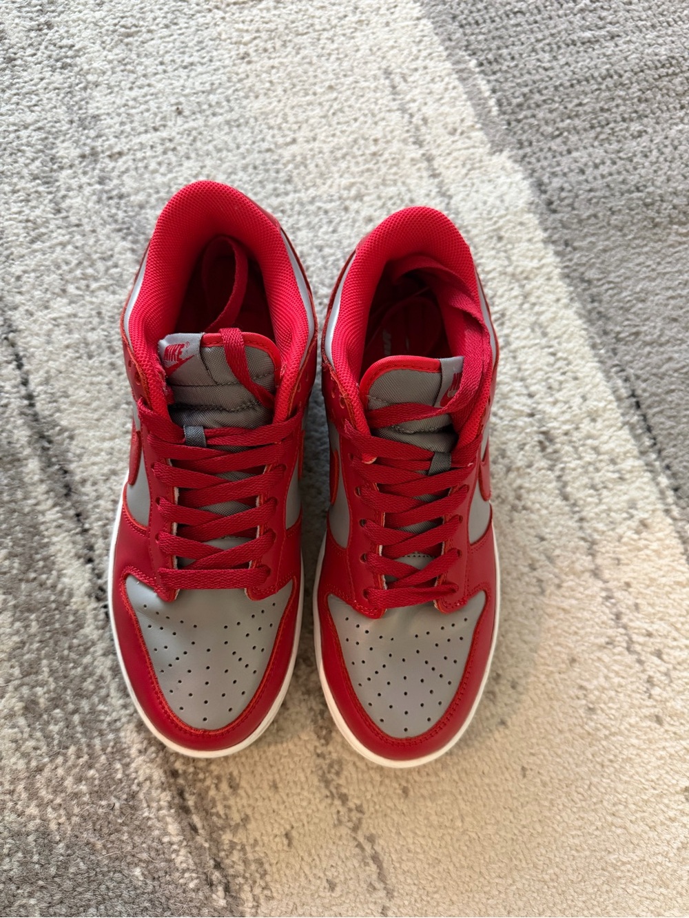 Nike Dunks low red/grey (UNLV) - Picture 2 of 4